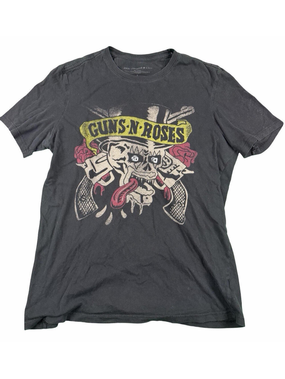 John Varvatos USA Guns N Roses T-Shirt Black Size S